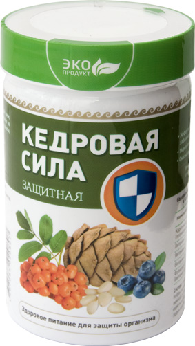 Продукт белково-витаминный «Кедровая сила — Защитная», 237 г